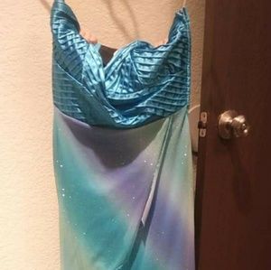 semi-formal mermaid inspired dress